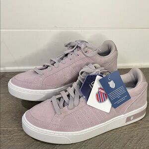 NWT K-Swiss Court Block purple/lavender - sneakers -  size 7.5
